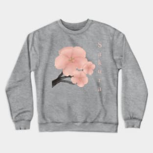 Sakura Flower Crewneck Sweatshirt